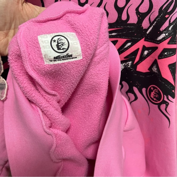Hellstar Pink Logo Lettering Print - Picture 4 of 9